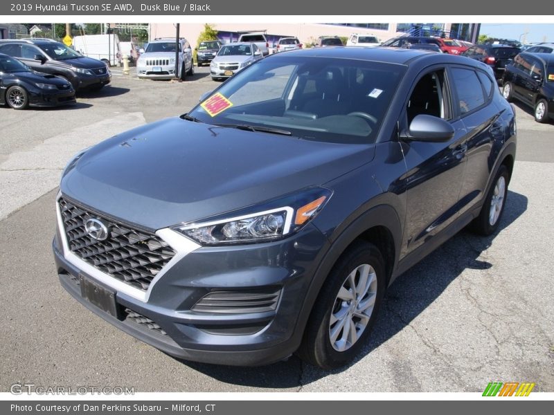 Dusk Blue / Black 2019 Hyundai Tucson SE AWD