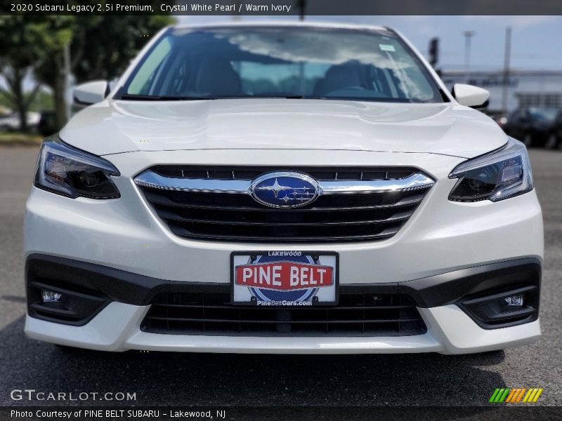 Crystal White Pearl / Warm Ivory 2020 Subaru Legacy 2.5i Premium