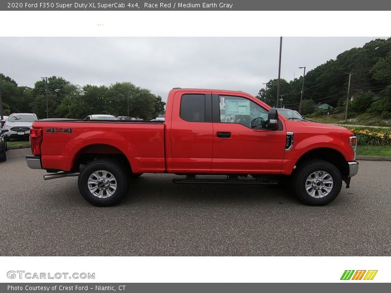 Race Red / Medium Earth Gray 2020 Ford F350 Super Duty XL SuperCab 4x4