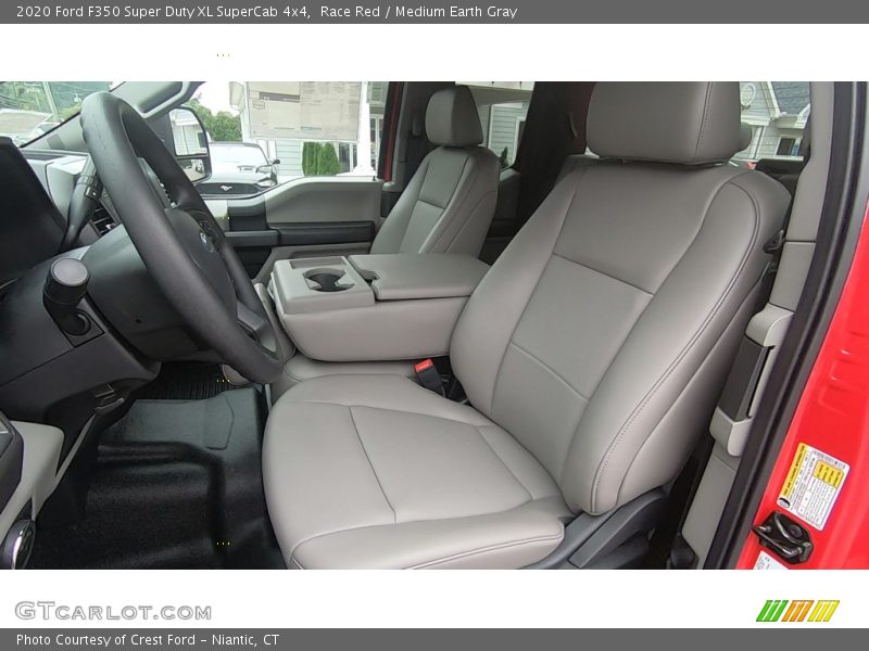 Race Red / Medium Earth Gray 2020 Ford F350 Super Duty XL SuperCab 4x4