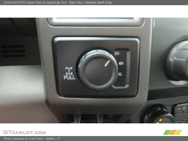 Race Red / Medium Earth Gray 2020 Ford F350 Super Duty XL SuperCab 4x4
