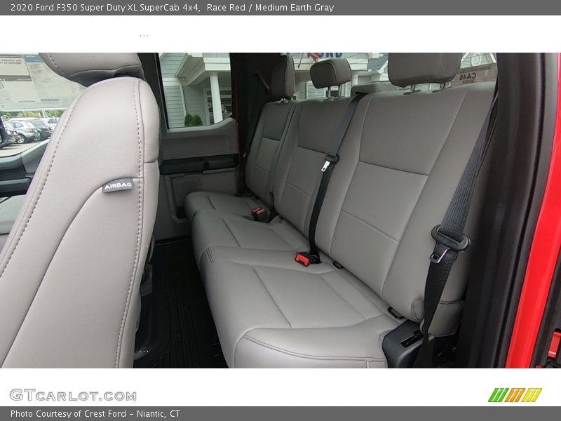 Race Red / Medium Earth Gray 2020 Ford F350 Super Duty XL SuperCab 4x4