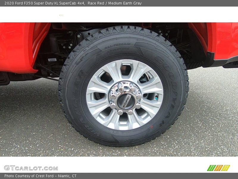 Race Red / Medium Earth Gray 2020 Ford F350 Super Duty XL SuperCab 4x4