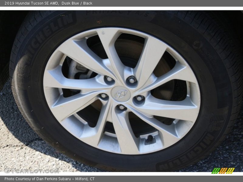 Dusk Blue / Black 2019 Hyundai Tucson SE AWD
