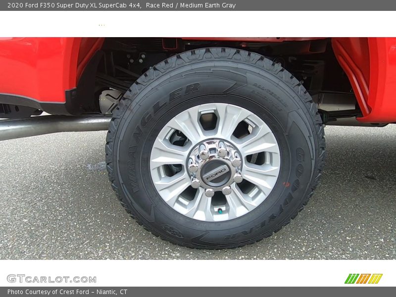Race Red / Medium Earth Gray 2020 Ford F350 Super Duty XL SuperCab 4x4