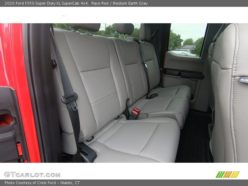 Race Red / Medium Earth Gray 2020 Ford F350 Super Duty XL SuperCab 4x4