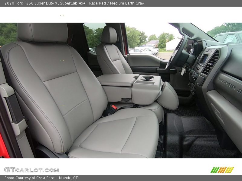 Race Red / Medium Earth Gray 2020 Ford F350 Super Duty XL SuperCab 4x4