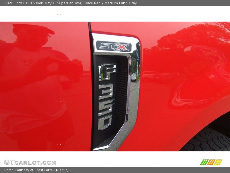 Race Red / Medium Earth Gray 2020 Ford F350 Super Duty XL SuperCab 4x4