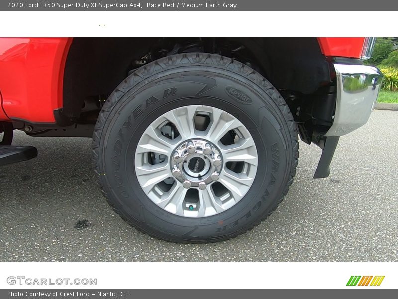 Race Red / Medium Earth Gray 2020 Ford F350 Super Duty XL SuperCab 4x4