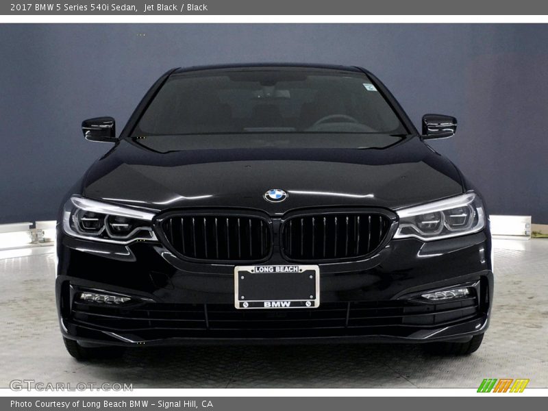 Jet Black / Black 2017 BMW 5 Series 540i Sedan