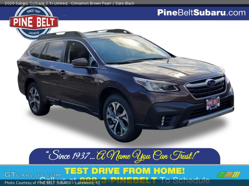Cinnamon Brown Pearl / Slate Black 2020 Subaru Outback 2.5i Limited