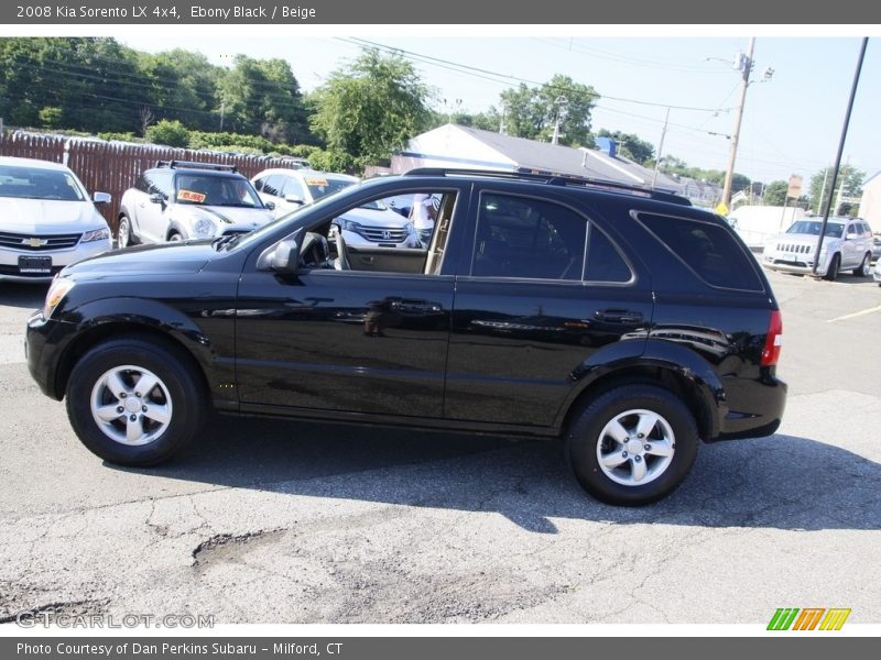 Ebony Black / Beige 2008 Kia Sorento LX 4x4