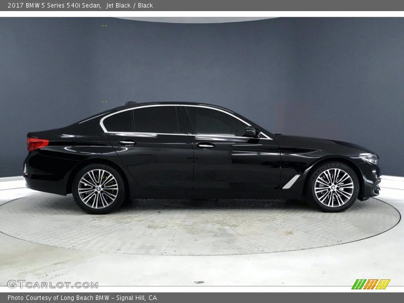 Jet Black / Black 2017 BMW 5 Series 540i Sedan