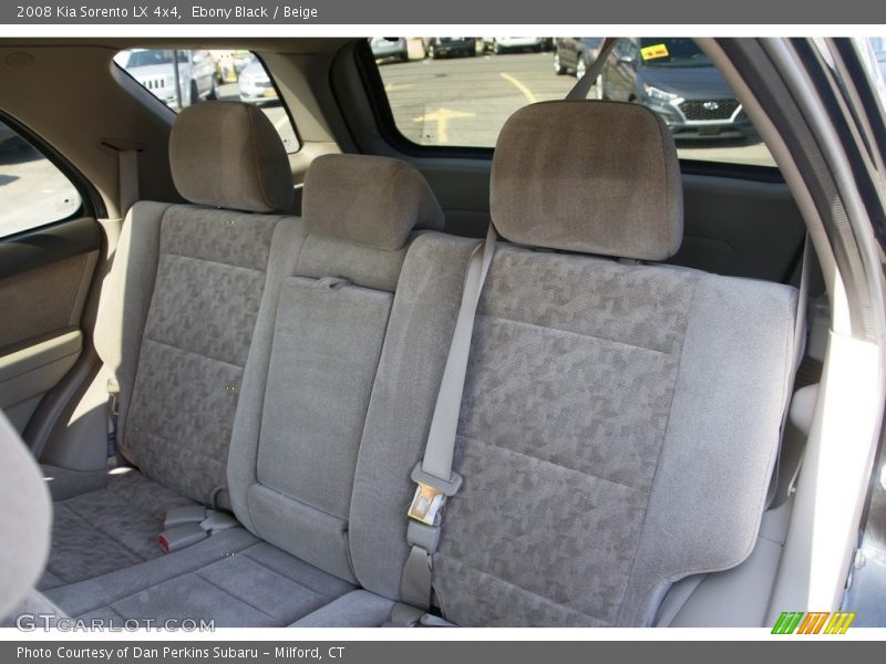 Ebony Black / Beige 2008 Kia Sorento LX 4x4