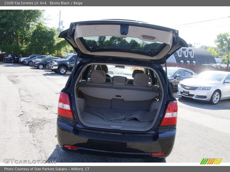 Ebony Black / Beige 2008 Kia Sorento LX 4x4