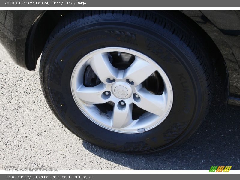 Ebony Black / Beige 2008 Kia Sorento LX 4x4