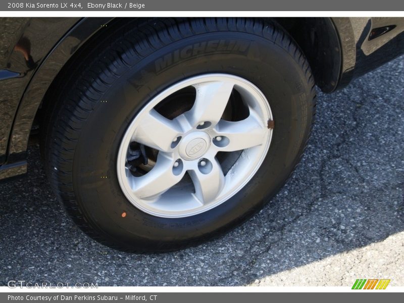 Ebony Black / Beige 2008 Kia Sorento LX 4x4