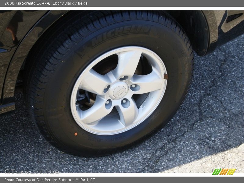 Ebony Black / Beige 2008 Kia Sorento LX 4x4