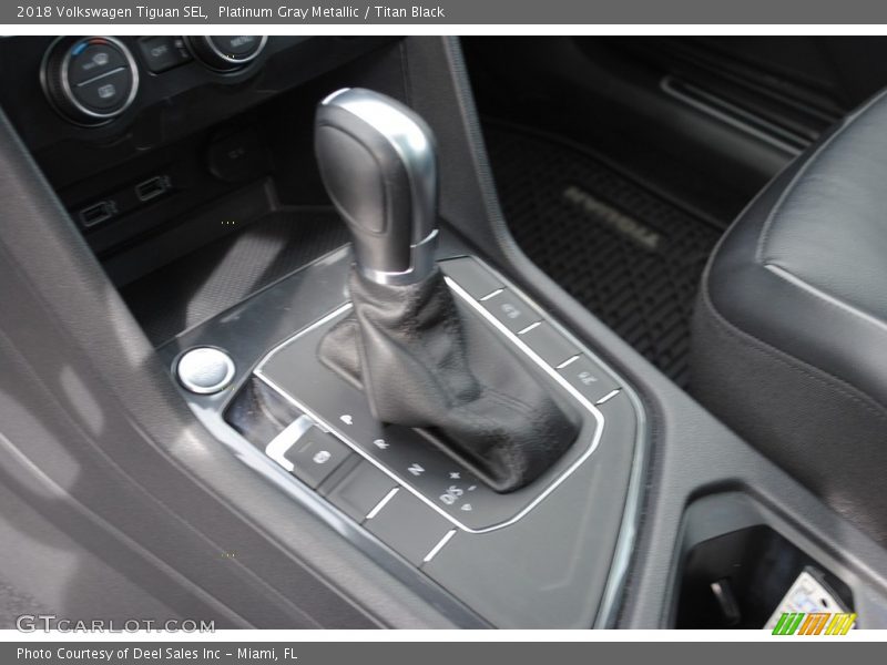  2018 Tiguan SEL 8 Speed Automatic Shifter