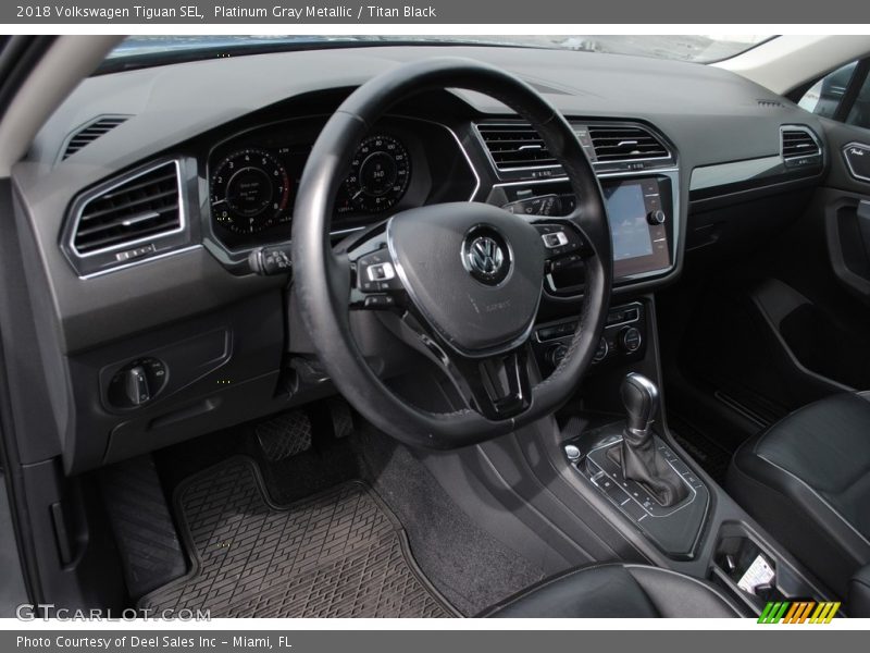 Dashboard of 2018 Tiguan SEL