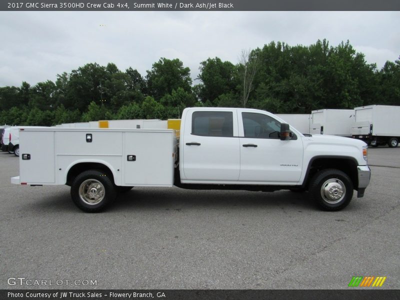 Summit White / Dark Ash/Jet Black 2017 GMC Sierra 3500HD Crew Cab 4x4