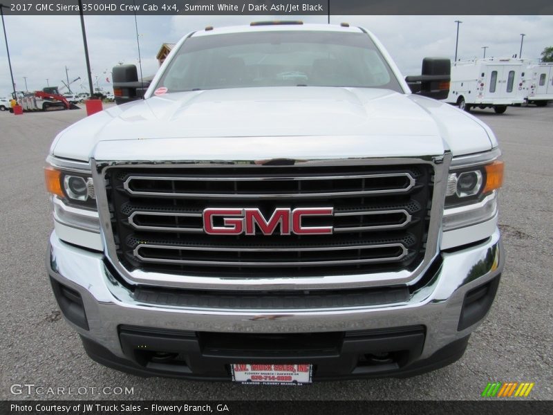 Summit White / Dark Ash/Jet Black 2017 GMC Sierra 3500HD Crew Cab 4x4