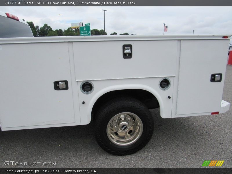 Summit White / Dark Ash/Jet Black 2017 GMC Sierra 3500HD Crew Cab 4x4
