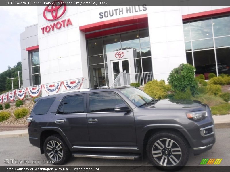 Magnetic Gray Metallic / Black 2018 Toyota 4Runner Limited