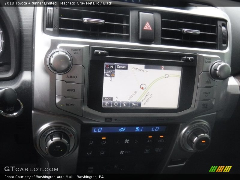 Magnetic Gray Metallic / Black 2018 Toyota 4Runner Limited