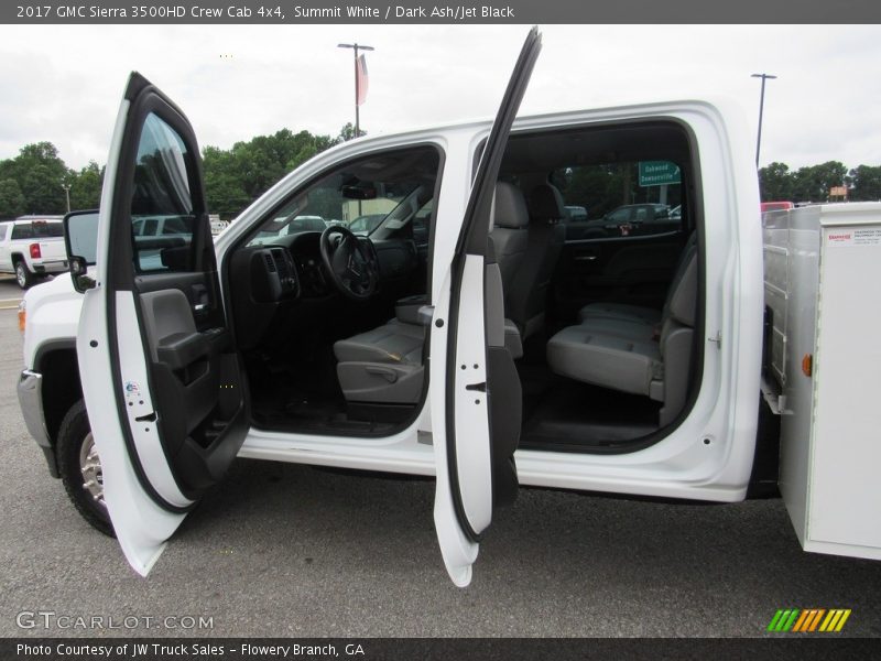 Summit White / Dark Ash/Jet Black 2017 GMC Sierra 3500HD Crew Cab 4x4