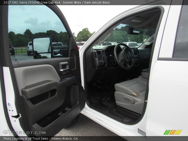 Summit White / Dark Ash/Jet Black 2017 GMC Sierra 3500HD Crew Cab 4x4