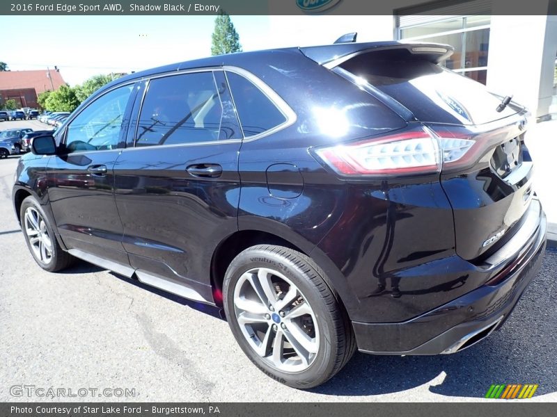 Shadow Black / Ebony 2016 Ford Edge Sport AWD