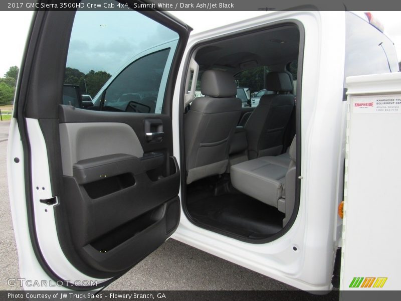 Summit White / Dark Ash/Jet Black 2017 GMC Sierra 3500HD Crew Cab 4x4