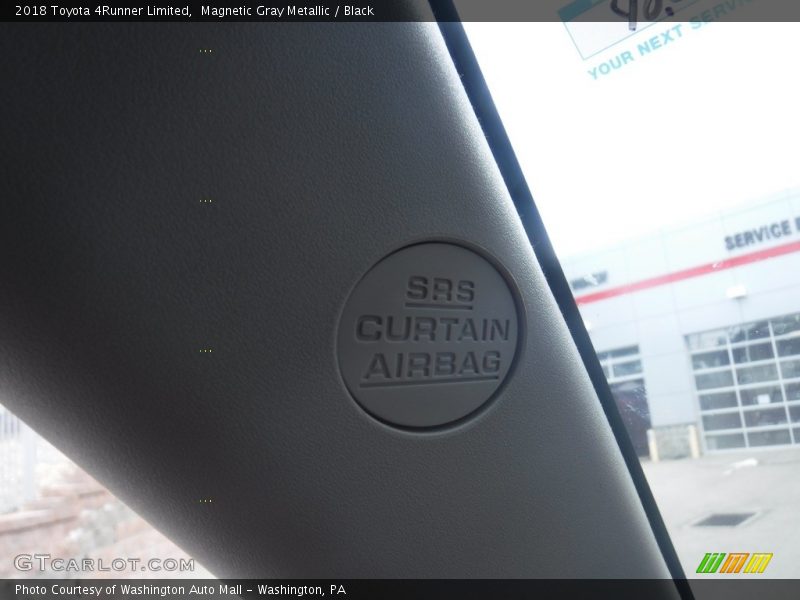 Magnetic Gray Metallic / Black 2018 Toyota 4Runner Limited