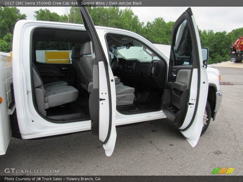 Summit White / Dark Ash/Jet Black 2017 GMC Sierra 3500HD Crew Cab 4x4