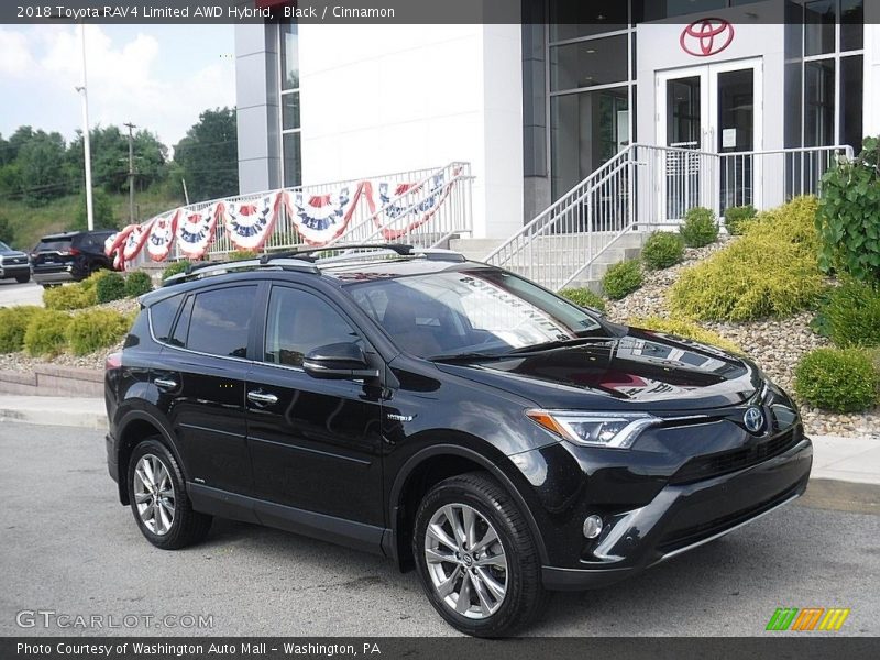 Front 3/4 View of 2018 RAV4 Limited AWD Hybrid