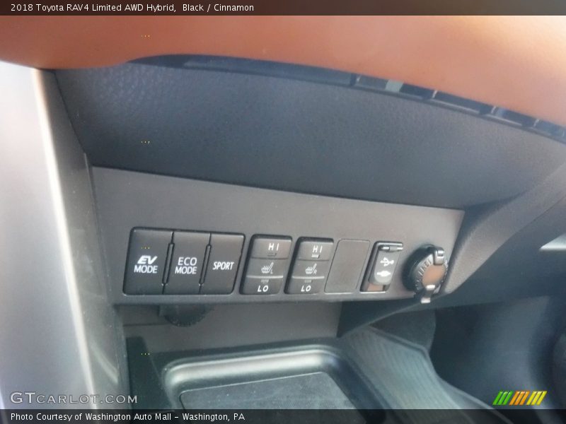 Black / Cinnamon 2018 Toyota RAV4 Limited AWD Hybrid