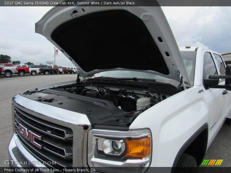 Summit White / Dark Ash/Jet Black 2017 GMC Sierra 3500HD Crew Cab 4x4