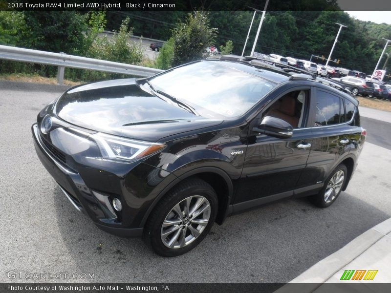 Black / Cinnamon 2018 Toyota RAV4 Limited AWD Hybrid