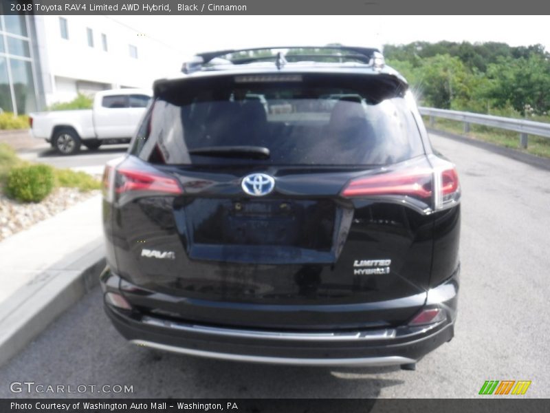 Black / Cinnamon 2018 Toyota RAV4 Limited AWD Hybrid