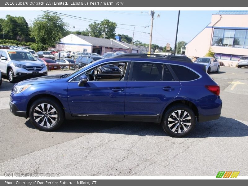  2016 Outback 2.5i Limited Lapis Blue Pearl