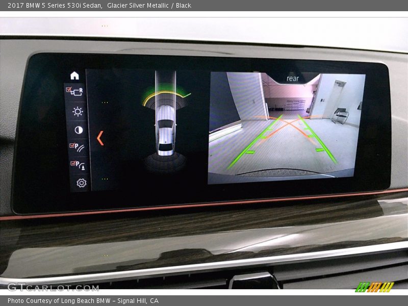 Glacier Silver Metallic / Black 2017 BMW 5 Series 530i Sedan