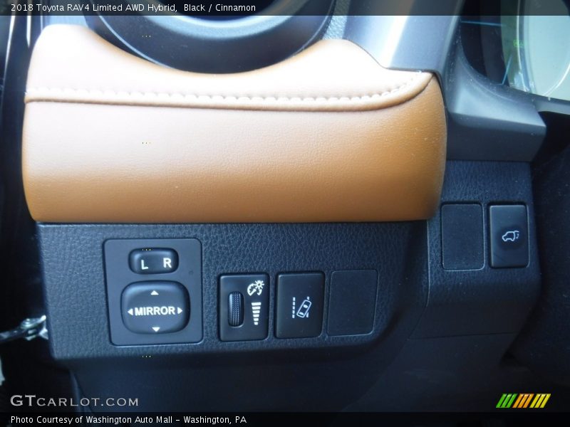 Black / Cinnamon 2018 Toyota RAV4 Limited AWD Hybrid
