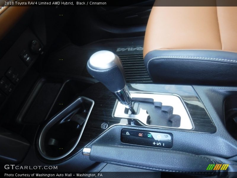 Black / Cinnamon 2018 Toyota RAV4 Limited AWD Hybrid