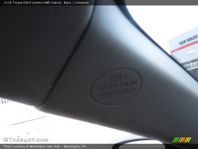 Black / Cinnamon 2018 Toyota RAV4 Limited AWD Hybrid