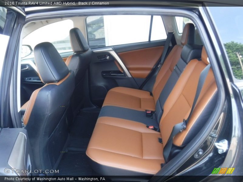 Black / Cinnamon 2018 Toyota RAV4 Limited AWD Hybrid