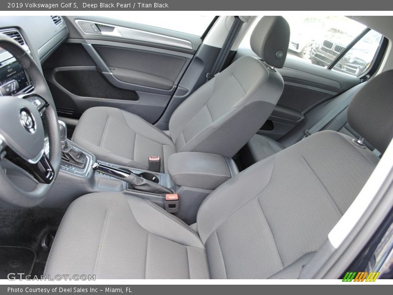 Front Seat of 2019 Golf S
