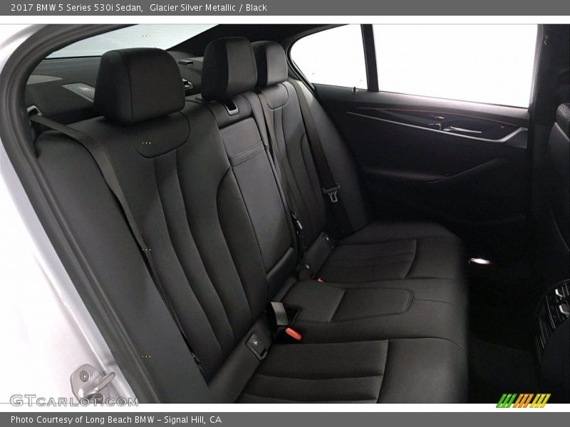 Glacier Silver Metallic / Black 2017 BMW 5 Series 530i Sedan
