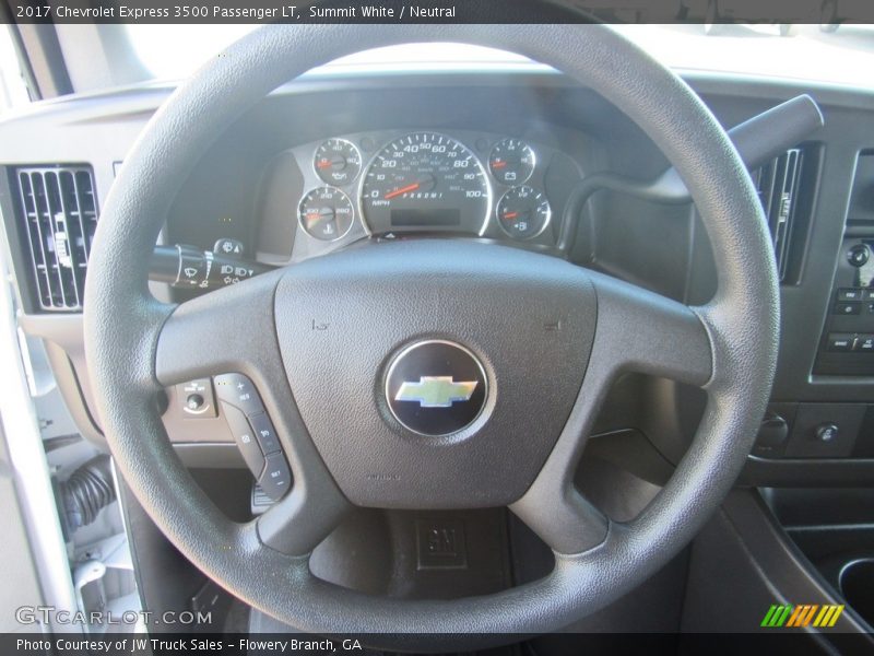 Summit White / Neutral 2017 Chevrolet Express 3500 Passenger LT