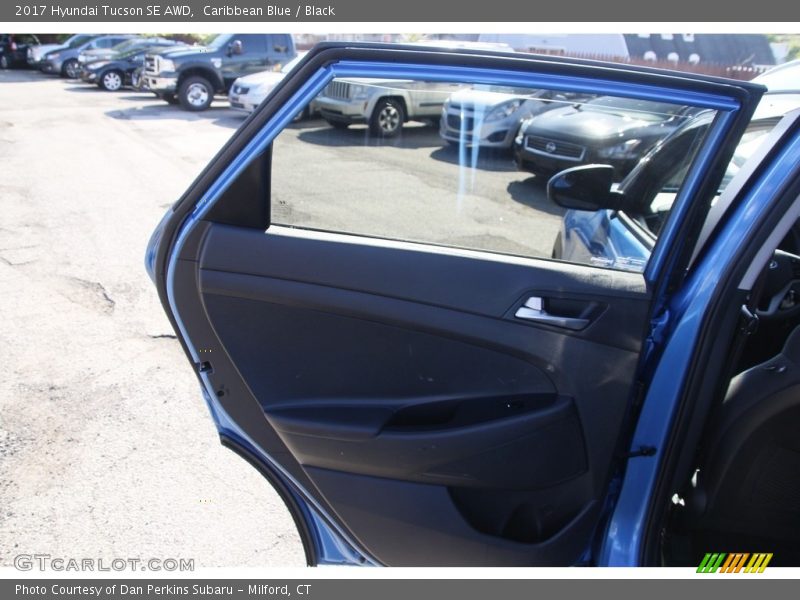 Caribbean Blue / Black 2017 Hyundai Tucson SE AWD
